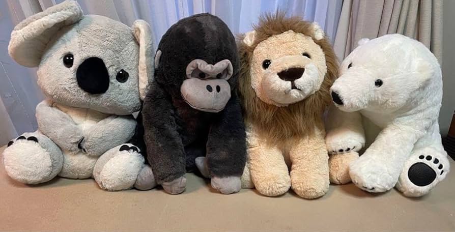 【匿名配送】ぬいぐるみ動物園 アドベンチャーワールド公式オスライオンぬいぐるみ【SM・ML